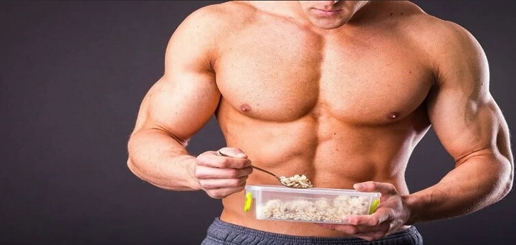 انظمة غذائية لتضخيم العضلات